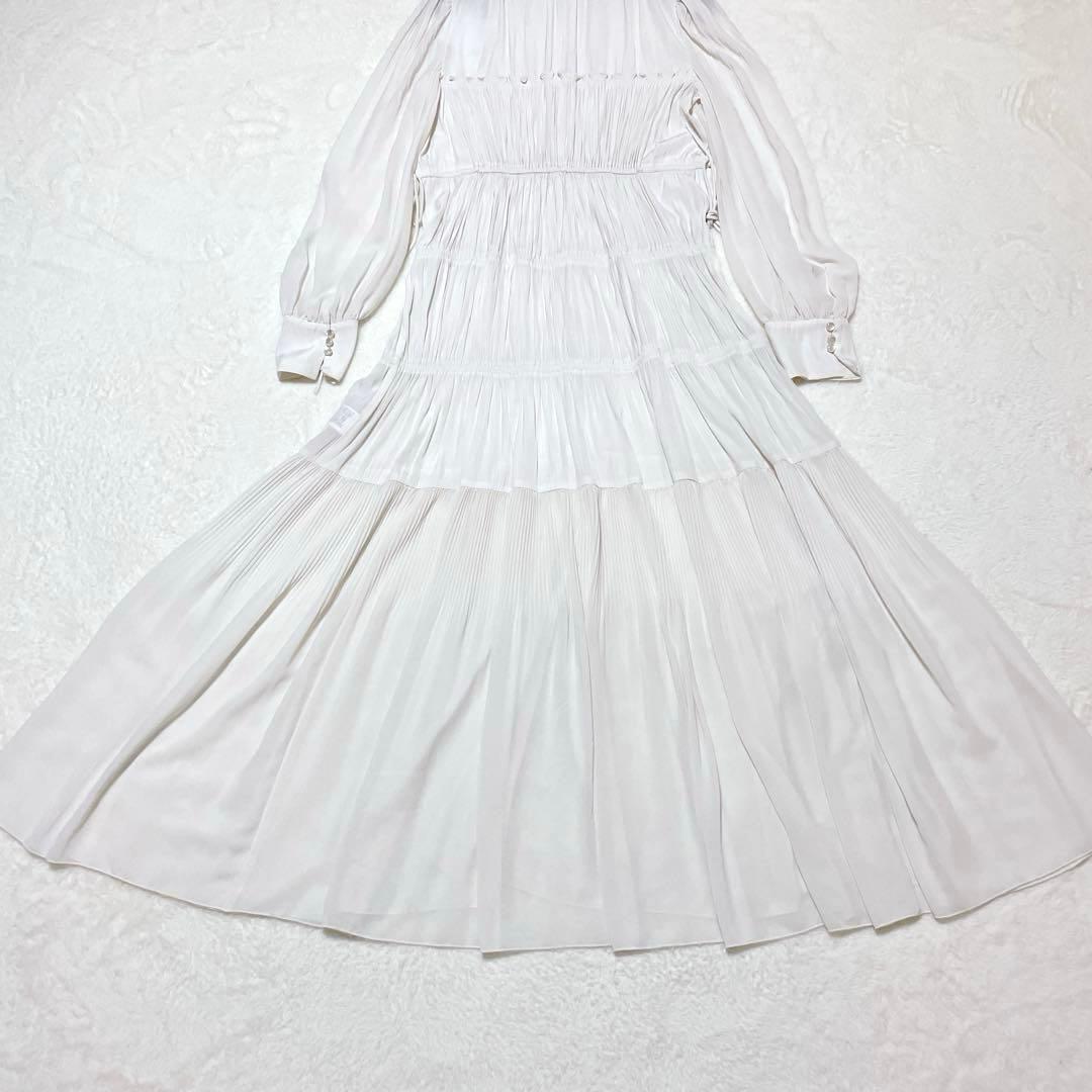 【未使用】COCODEAL ココディール ギャザードロストティアードワンピース