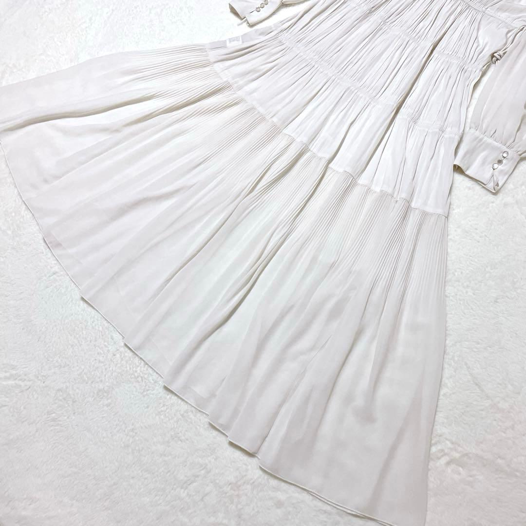 【未使用】COCODEAL ココディール ギャザードロストティアードワンピース