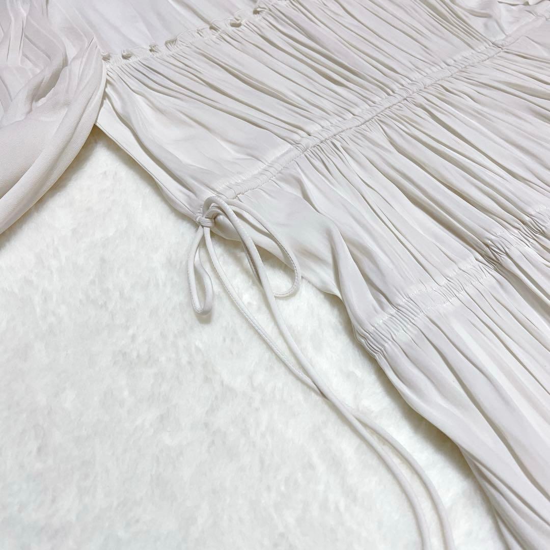 【未使用】COCODEAL ココディール ギャザードロストティアードワンピース