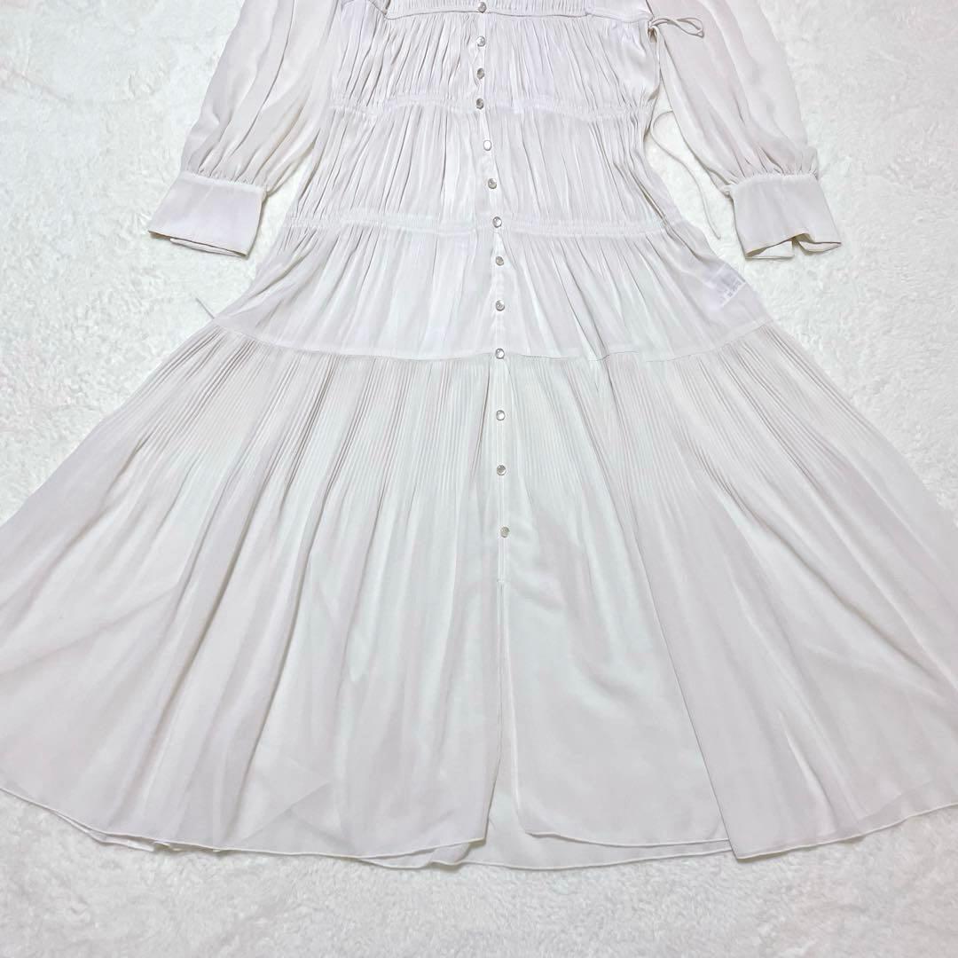 【未使用】COCODEAL ココディール ギャザードロストティアードワンピース