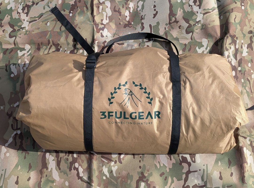 3F ULGEAR 210T 希少ワンポールテント　グランドシート付