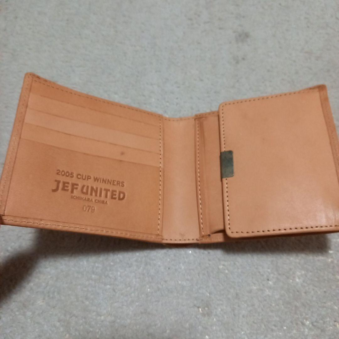 【mkmkさん専用】ジェフ市原・千葉 本革製二つ折り財布、小銭入れセット