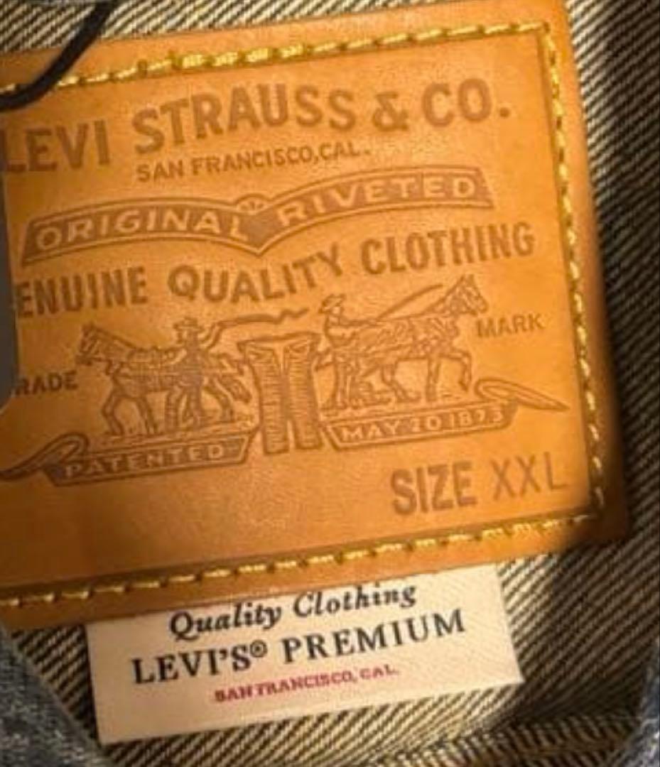 リーバイス　TYPE1トラッカージャケット　ユーズド加工　大戦【激レアTバック