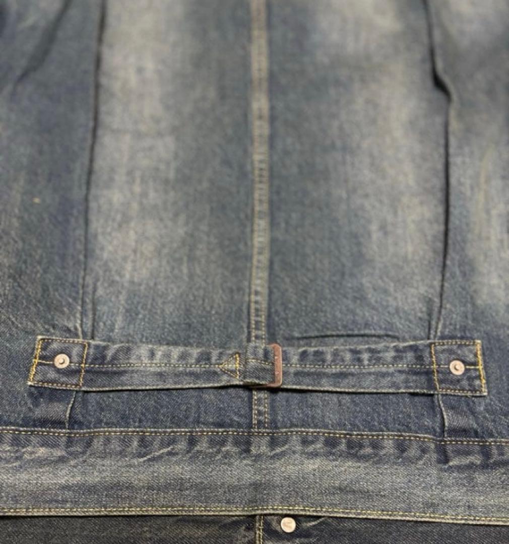 リーバイス　TYPE1トラッカージャケット　ユーズド加工　大戦【激レアTバック