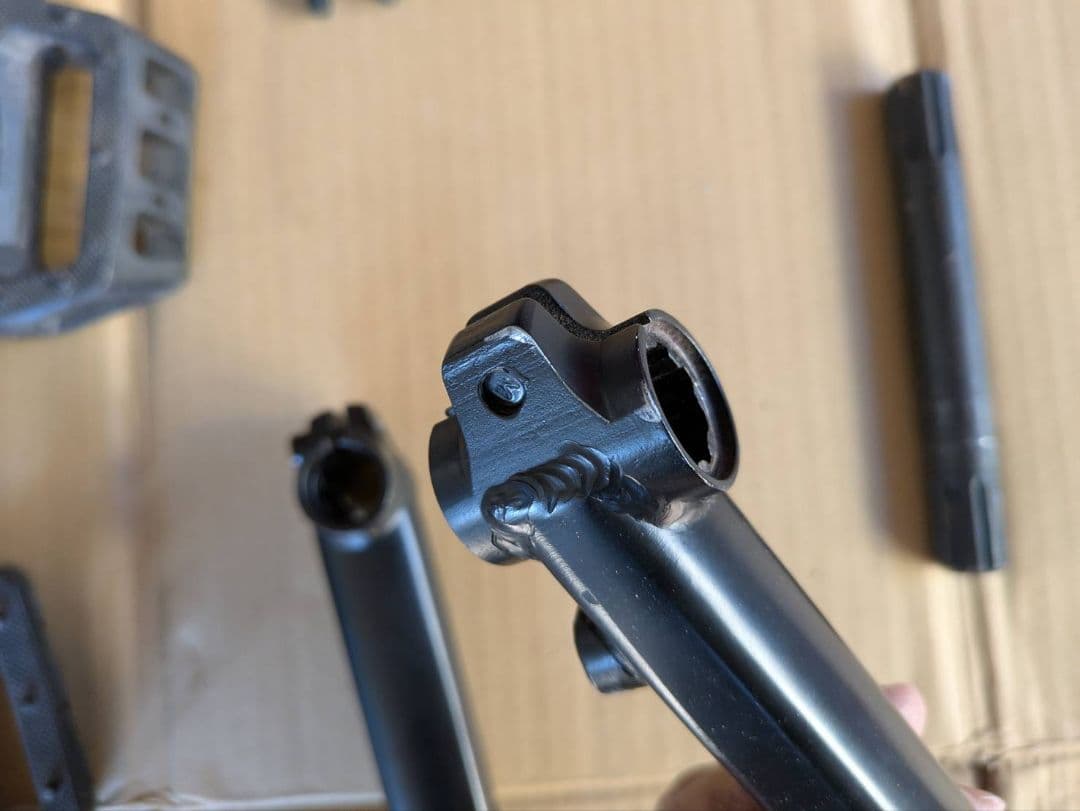 CULT　純正クロモリクランク　170ミリ　スピンドル径19ミリ　ペダル付き