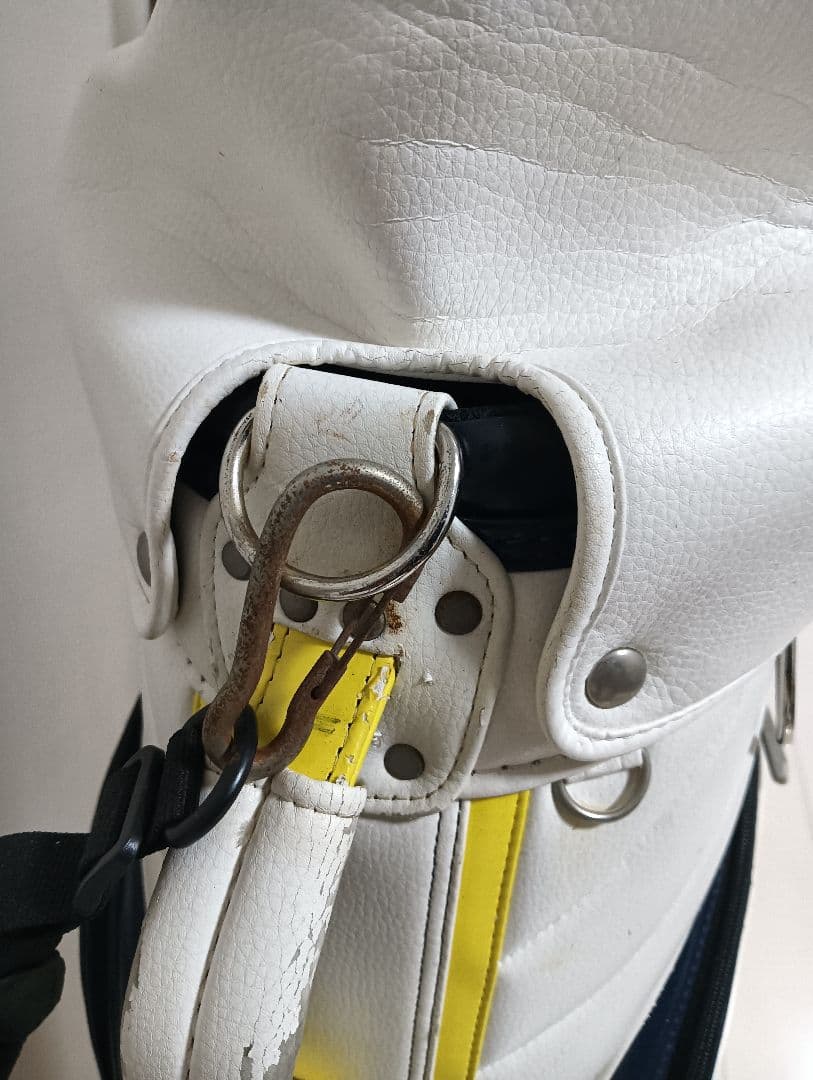 Titleist キャディバッグ ホワイト/イエロー