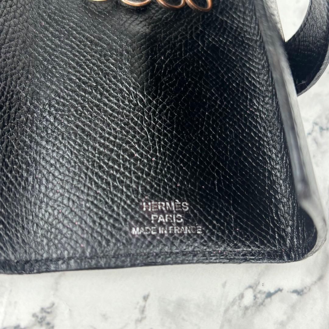 133 HERMES ベアン4連キーケース　T刻印