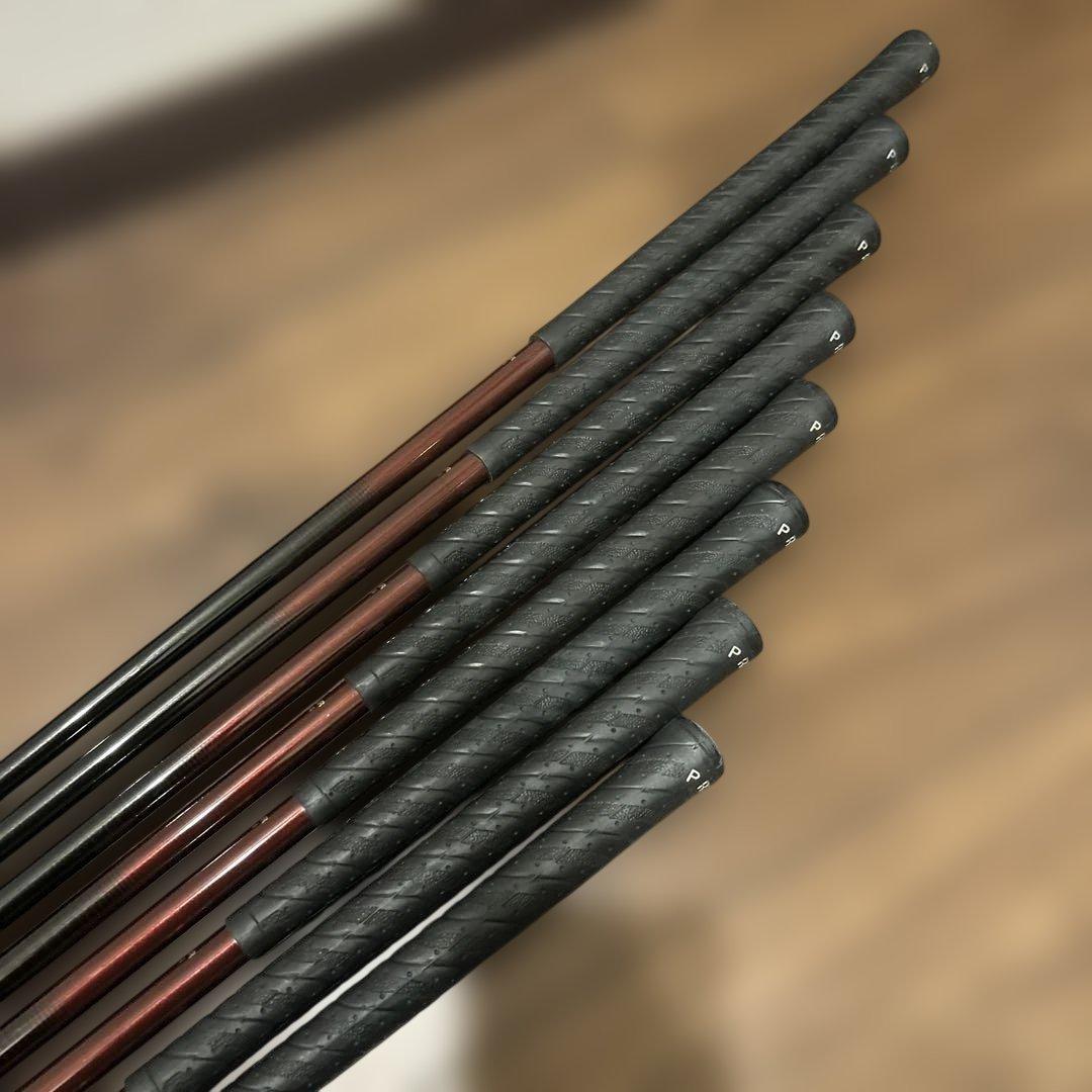 レディースA PRGR DATA835 アイアン8本　プロギア