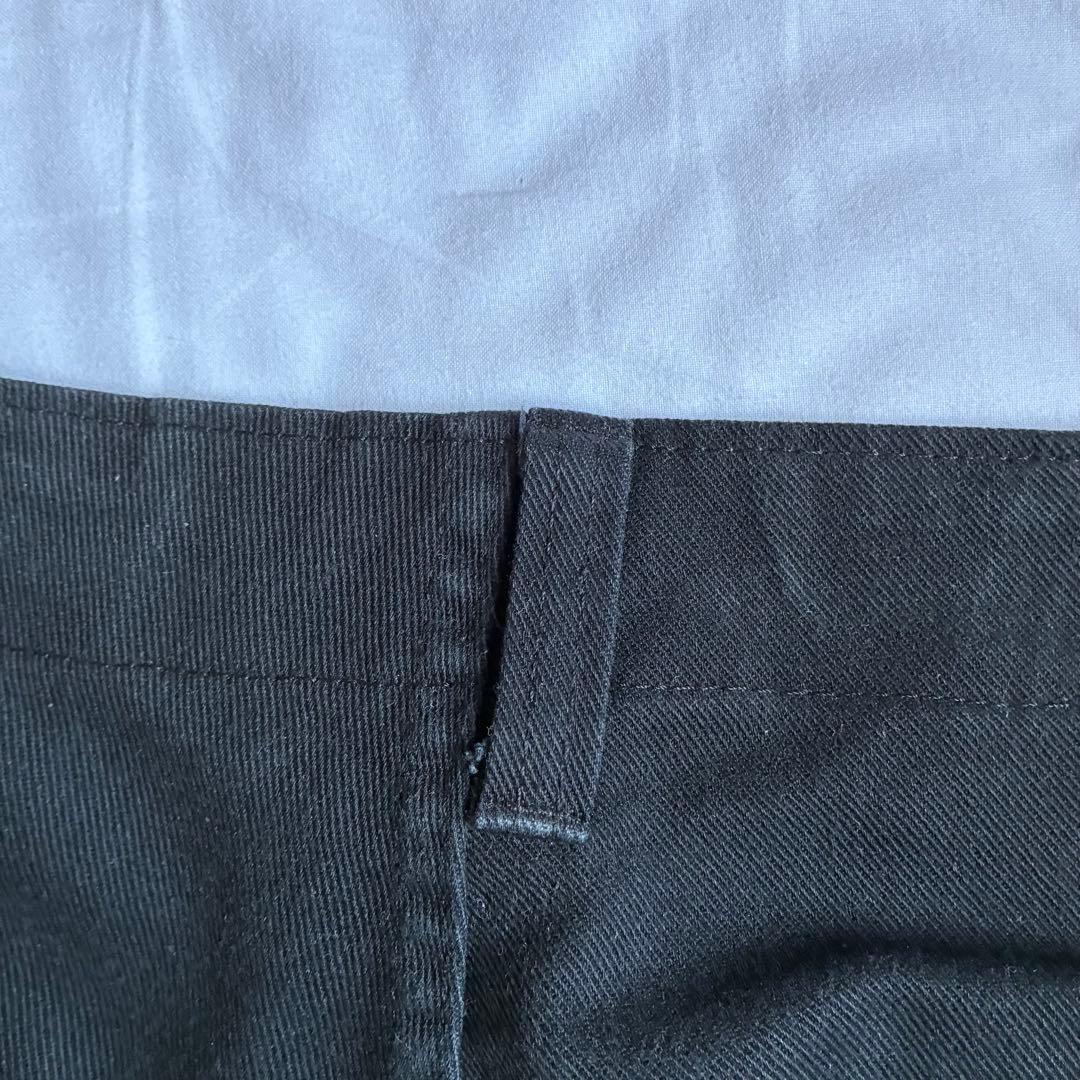 90sビンテージベンデイビス フリスコジーンズワークパンツUSA黒ブラックW38