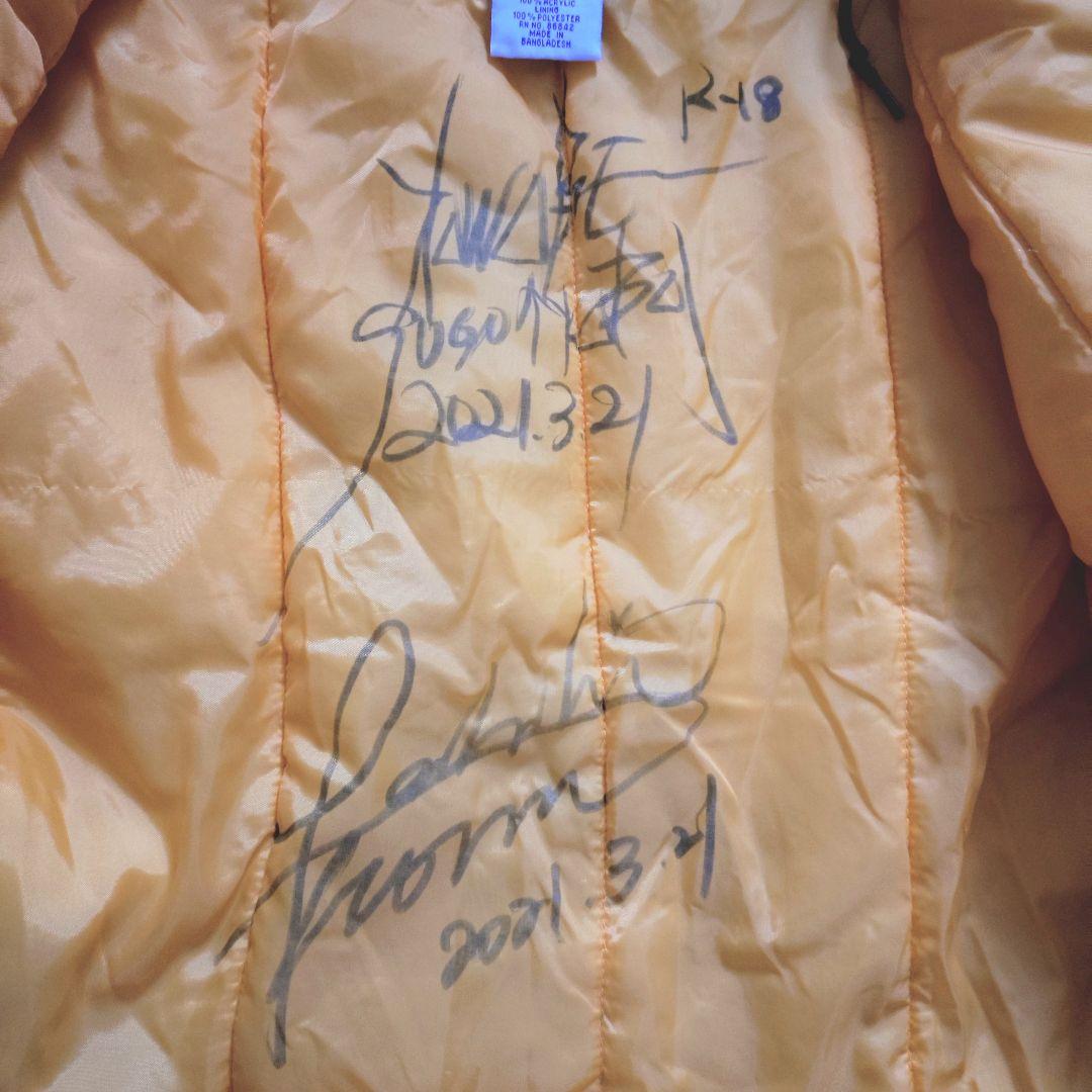 入手困難 サイン入り ゲーリーヤマモト ナイロンジャケット フード L