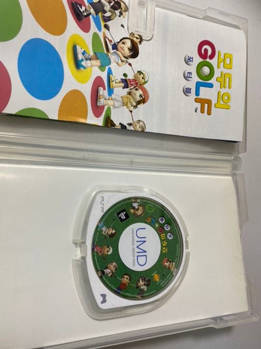 みんなのゴルフ ポータブル 韓国版 海外版 激レア