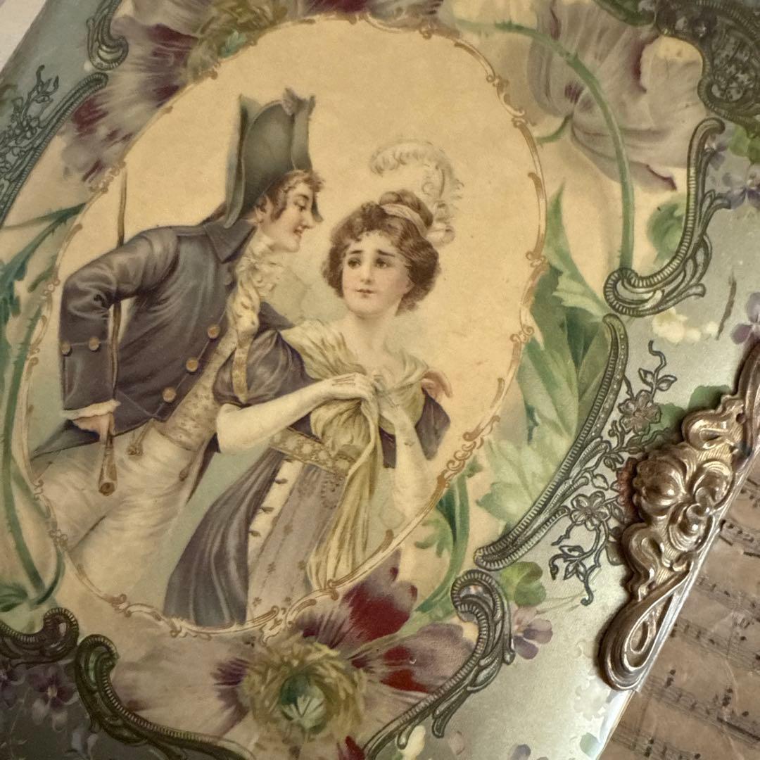 アンティーク美しいアルバム　ヴィクトリアン写真　キャビネット洋書　古書　撮影小物