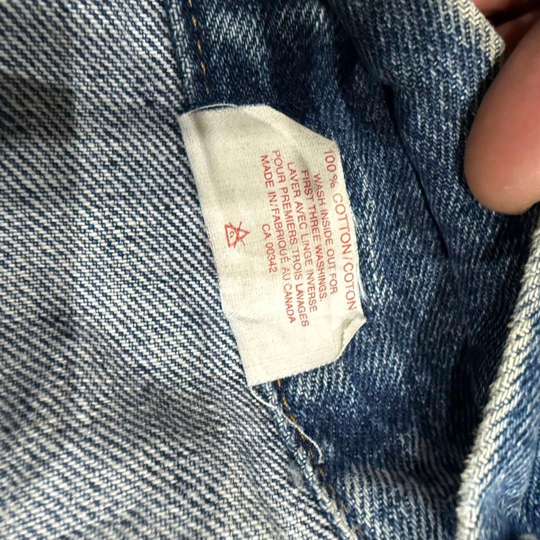 90's Levi's 75625 4891 デニムジャケット XL カナダ製