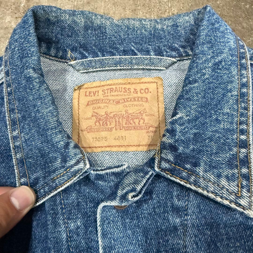 90's Levi's 75625 4891 デニムジャケット XL カナダ製