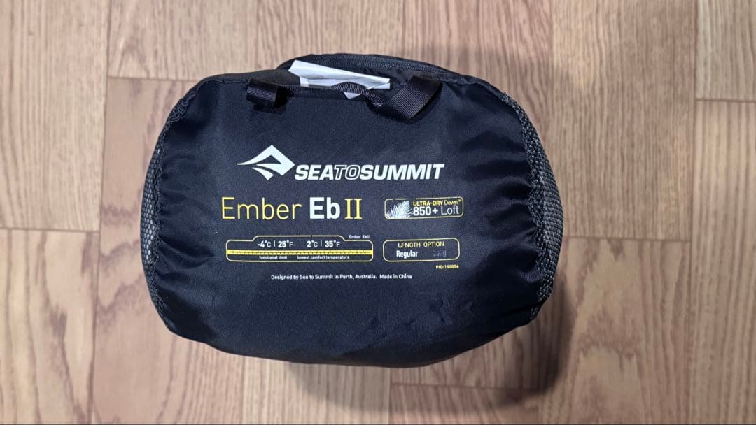 アウトドア寝具 Ember EbII SEA TO SUMMIT