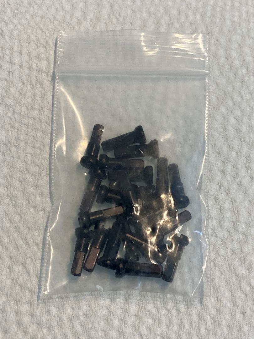 ロードバイク　カーボンリム　50mm バテッドスポーク、ニップル、ハブのセット