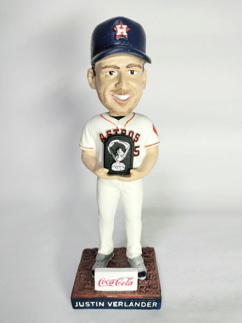 ジャスティン・バーランダー／”サイヤング賞” ボブルヘッド人形 (アストロズ）