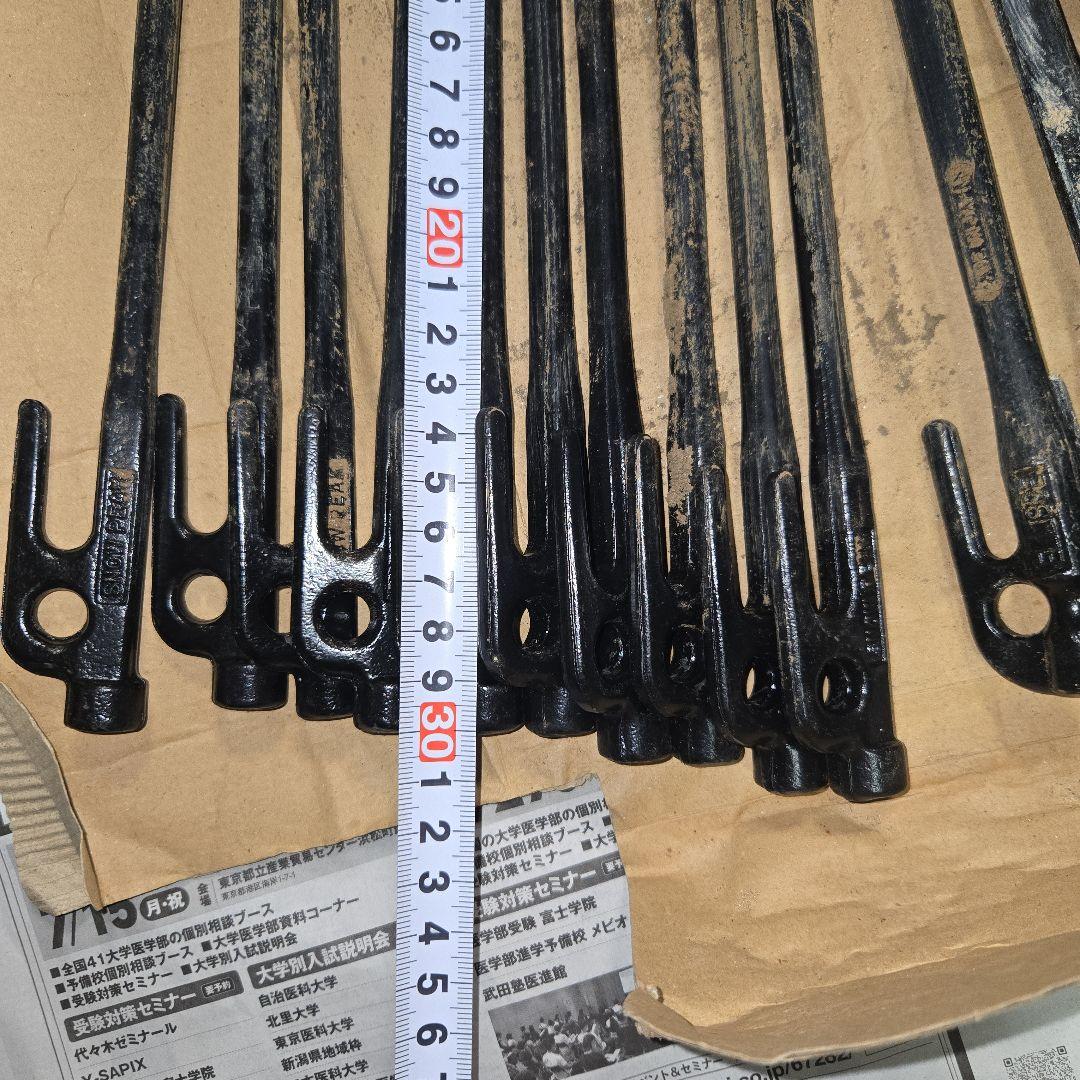 し*ー様  peak製ペグ約30cm１０本、エリッゼ製ペグ約28cm８本