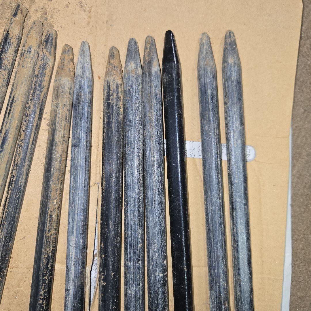 し*ー様  peak製ペグ約30cm１０本、エリッゼ製ペグ約28cm８本