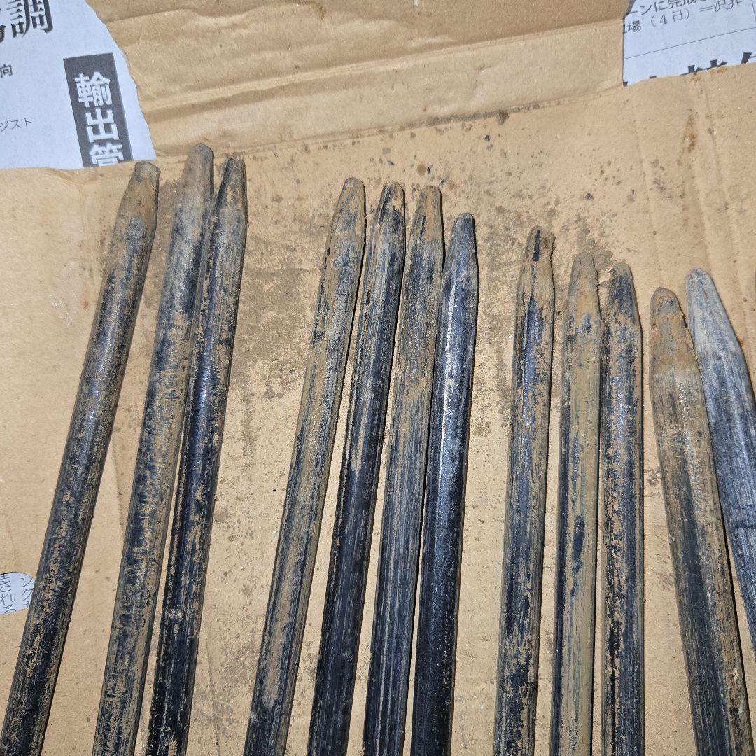 し*ー様  peak製ペグ約30cm１０本、エリッゼ製ペグ約28cm８本