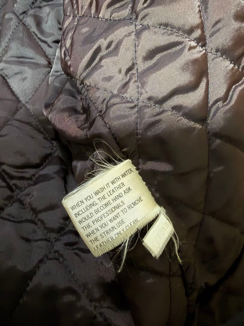 Blue Cross シングルライダースジャケット 38