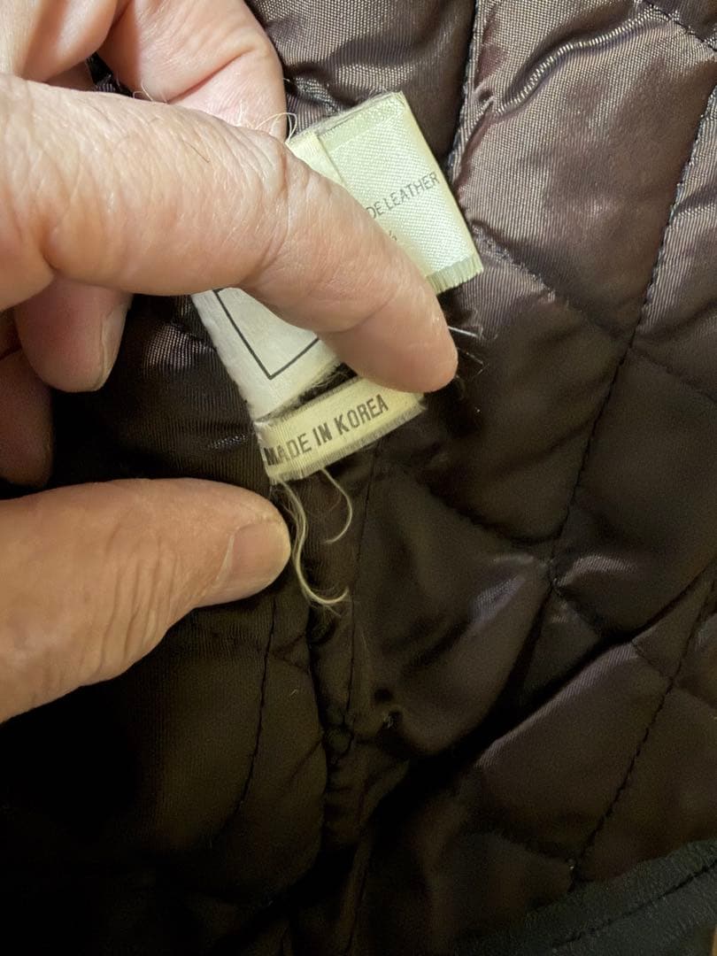 Blue Cross シングルライダースジャケット 38