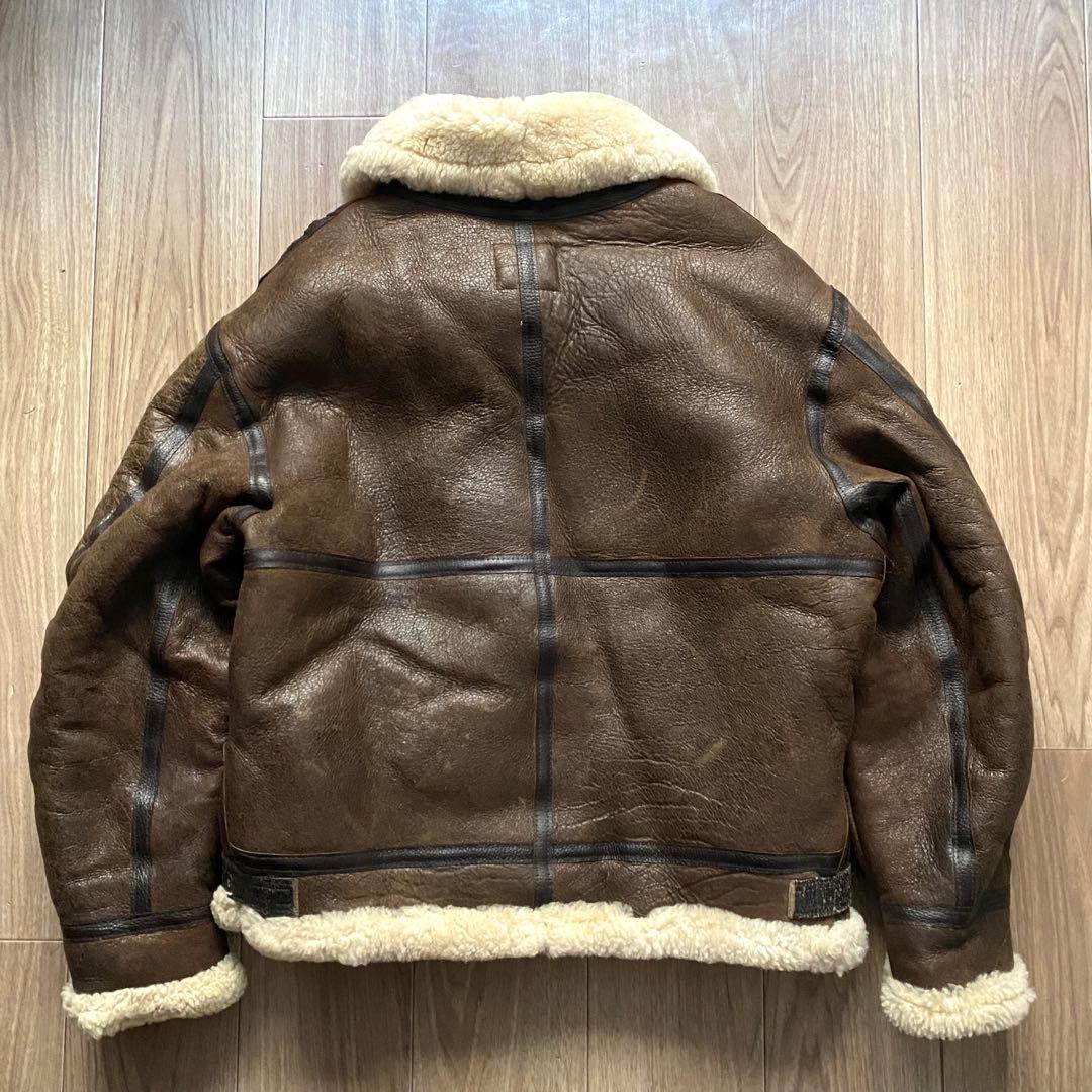 AVIREX アヴィレックスB-3 USA製 ムートン フライトジャケット