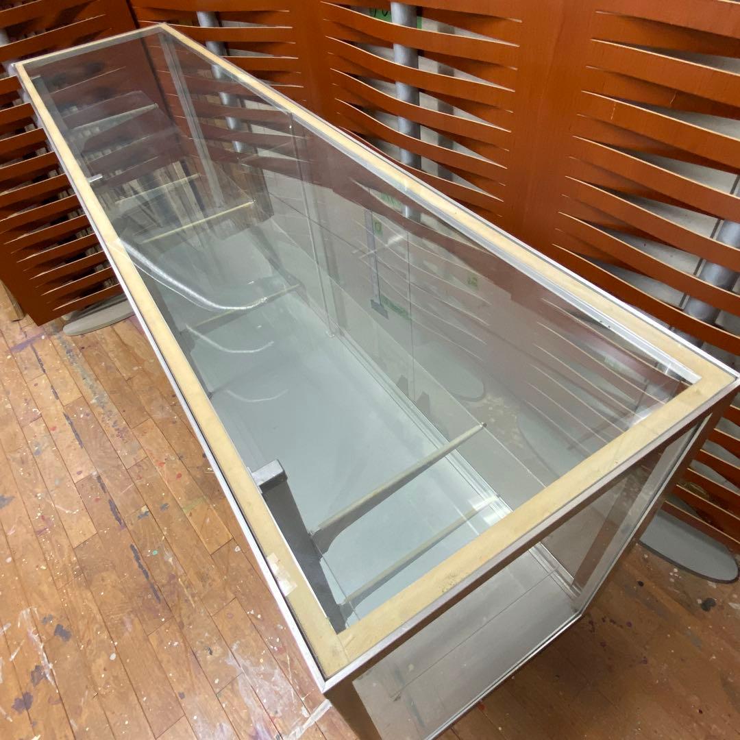 【引取限定】ガラスショーケース コレクションケース NISSIN 店舗什器 良品