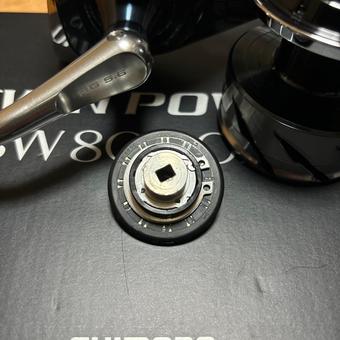 リール SHIMANO 21TWIN POWER SW8000HG