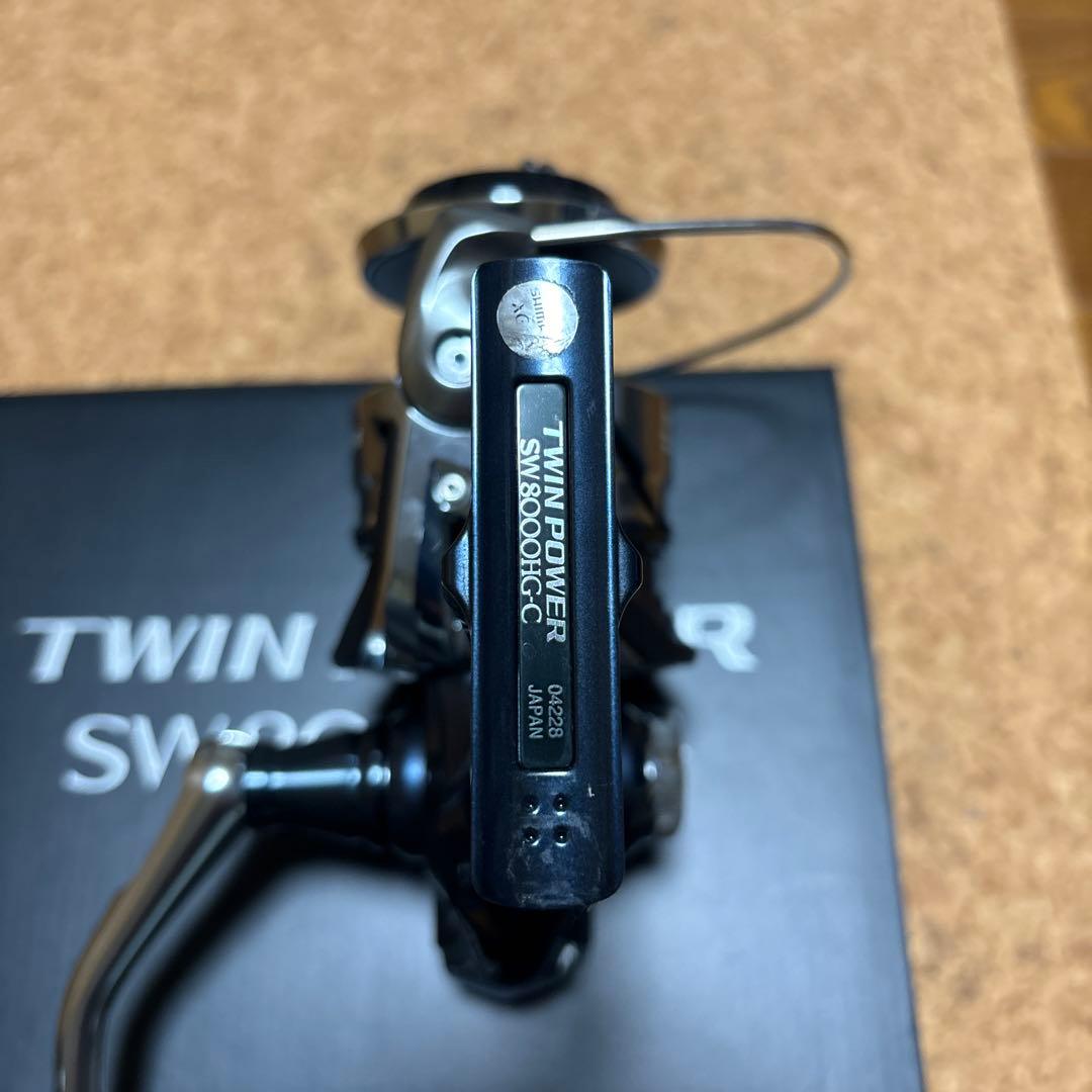 リール SHIMANO 21TWIN POWER SW8000HG
