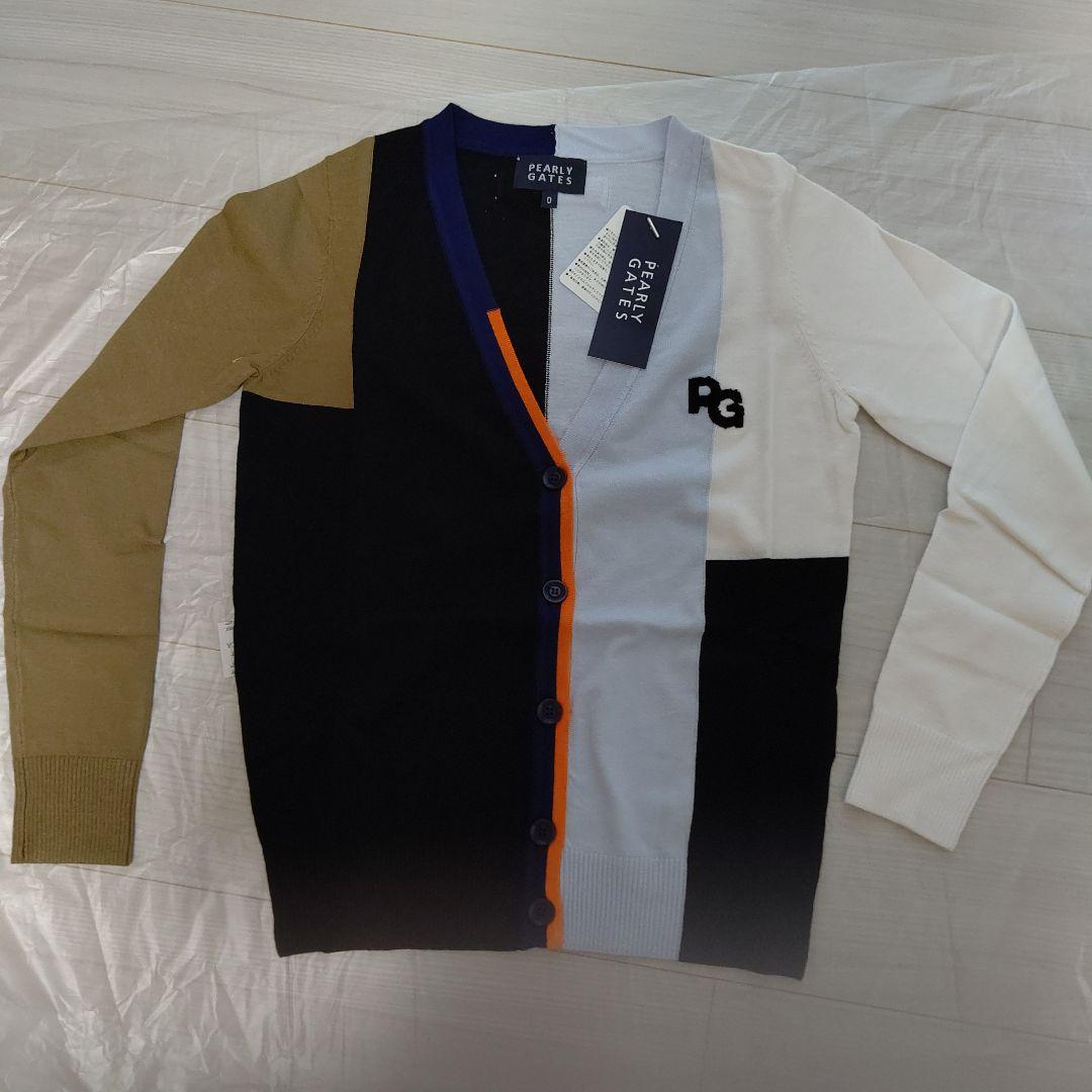 1新品パーリーゲイツ　カーディガン　レディース　ゴルフ