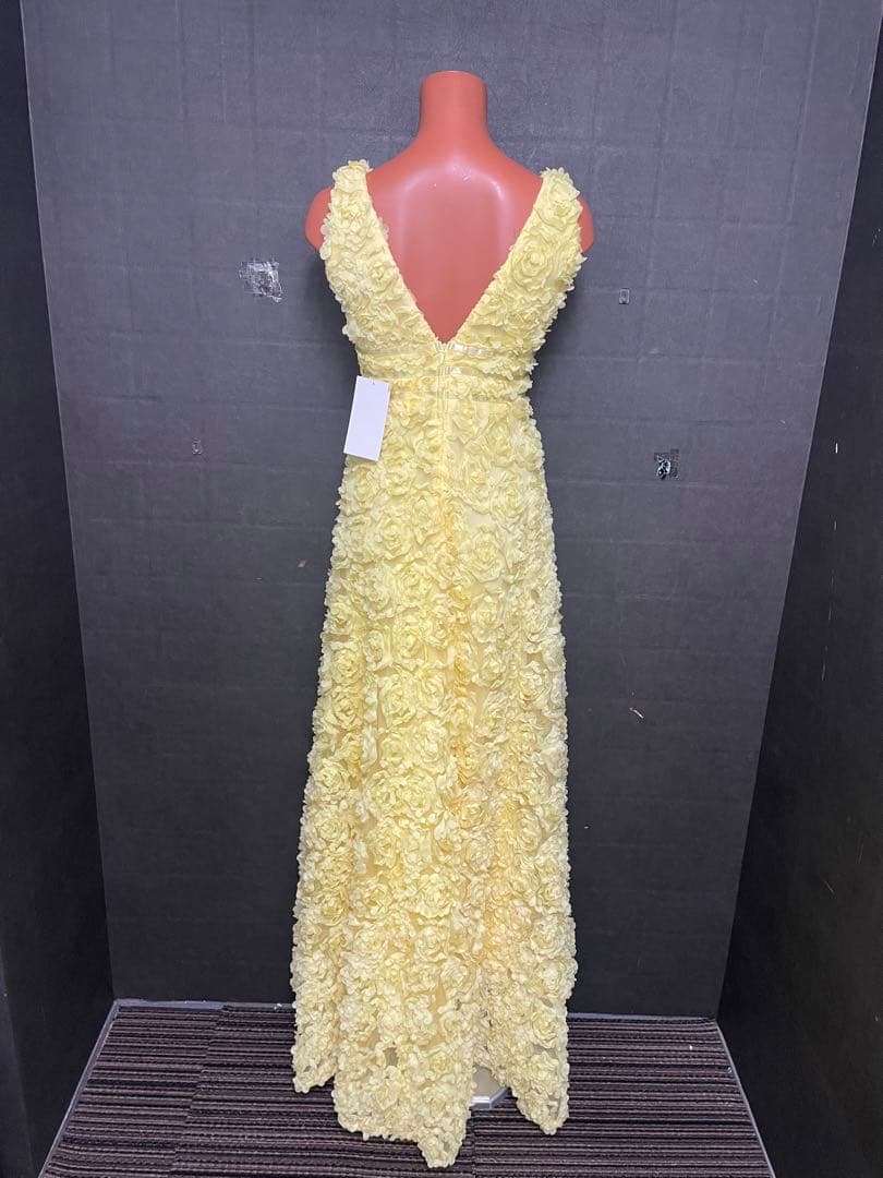⭐️イエローイブニングドレス2646