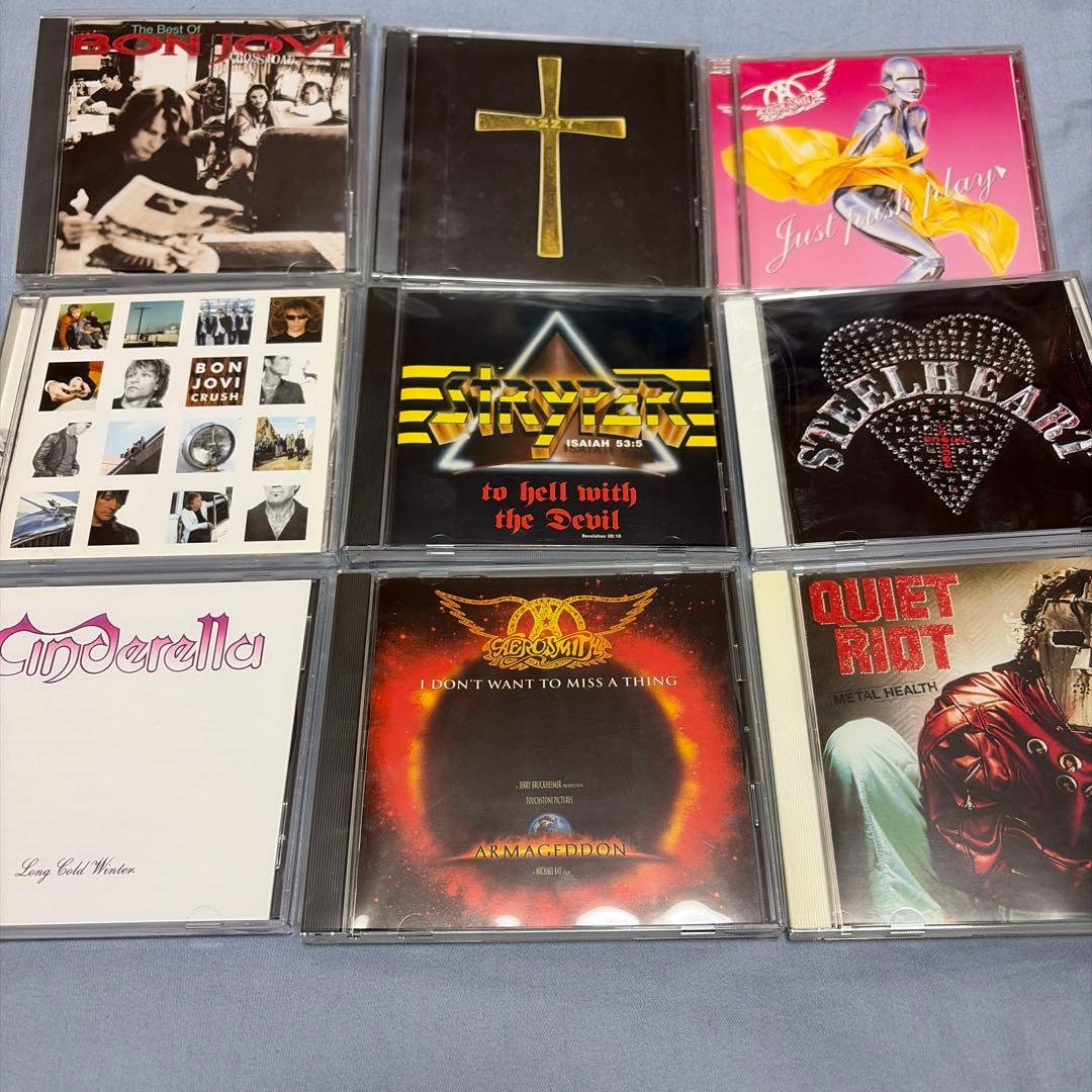 洋楽　ヘヴィメタル&ハードロック　CDまとめ23枚