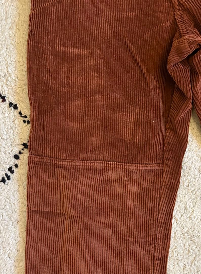 ディッキーズ ダブルニー コーデュロイ パンツ W34 L32 太畝