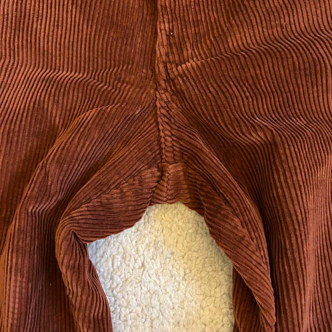 ディッキーズ ダブルニー コーデュロイ パンツ W34 L32 太畝