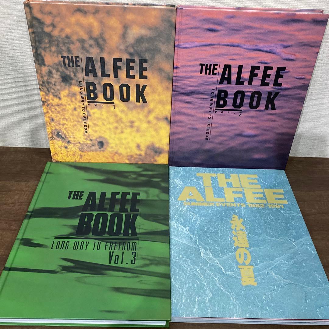 THE ALFEE BOOK 3冊＋永遠の夏　ポスター付