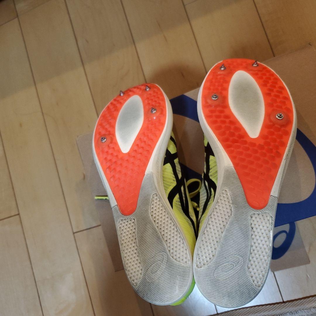 asics コスモレーサー LD3 safety Yeiiow 26.0