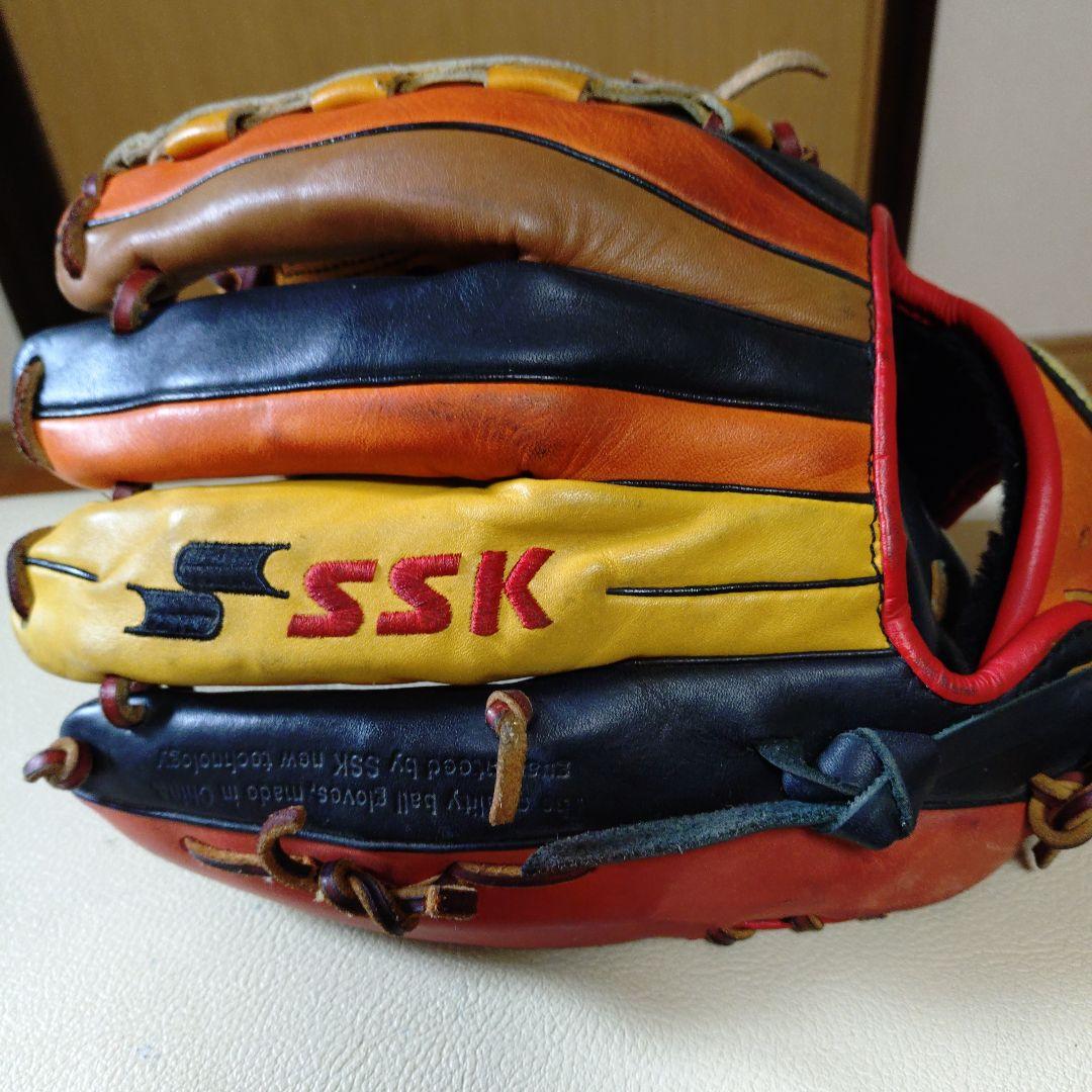 SSK　スペシャルメイク限定品　一般軟式用グローブ　マルチカラー
