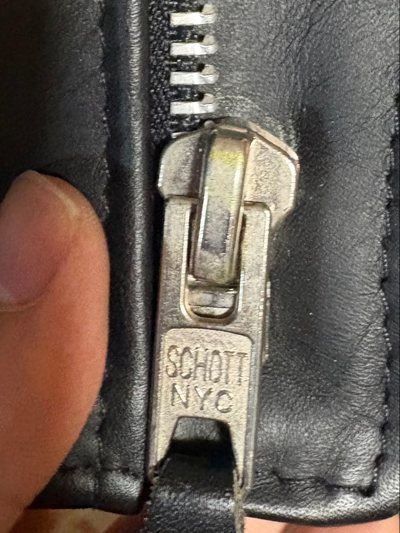 Schott × 浅井健一 613UWC ダブルライダース ワンスター 38