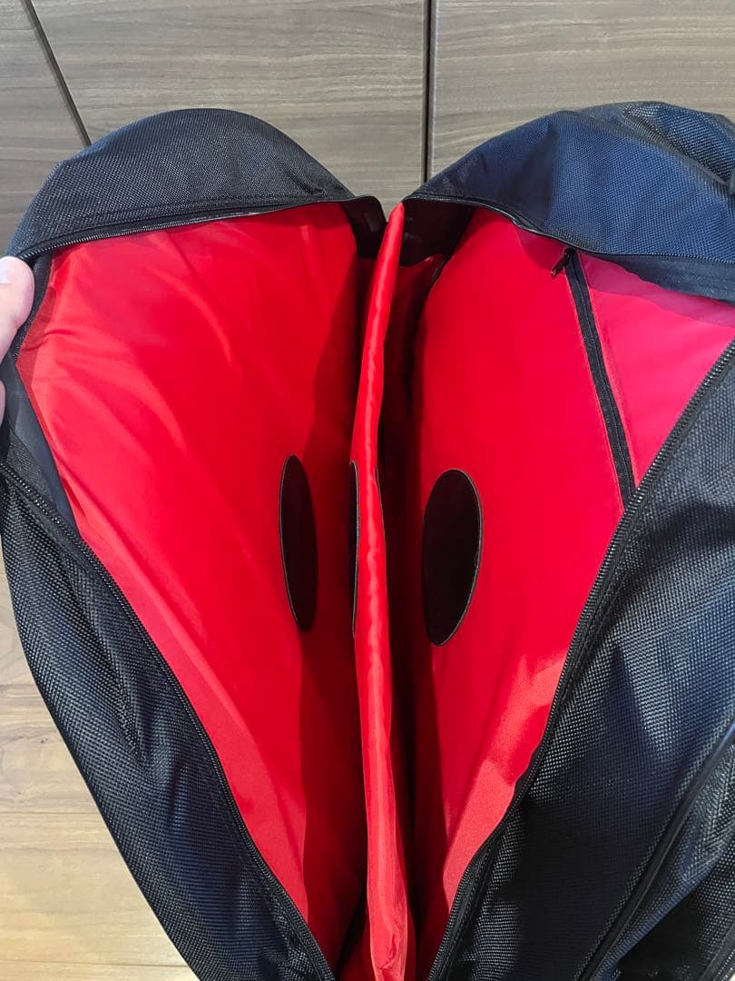 新品未使用　UNAAS ウナス　ホイールバッグ　2本入れ