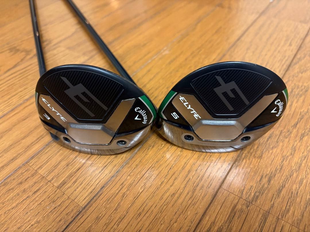 【美品】ELYTE FW（3W:15°:R）& （5W:18°:R）