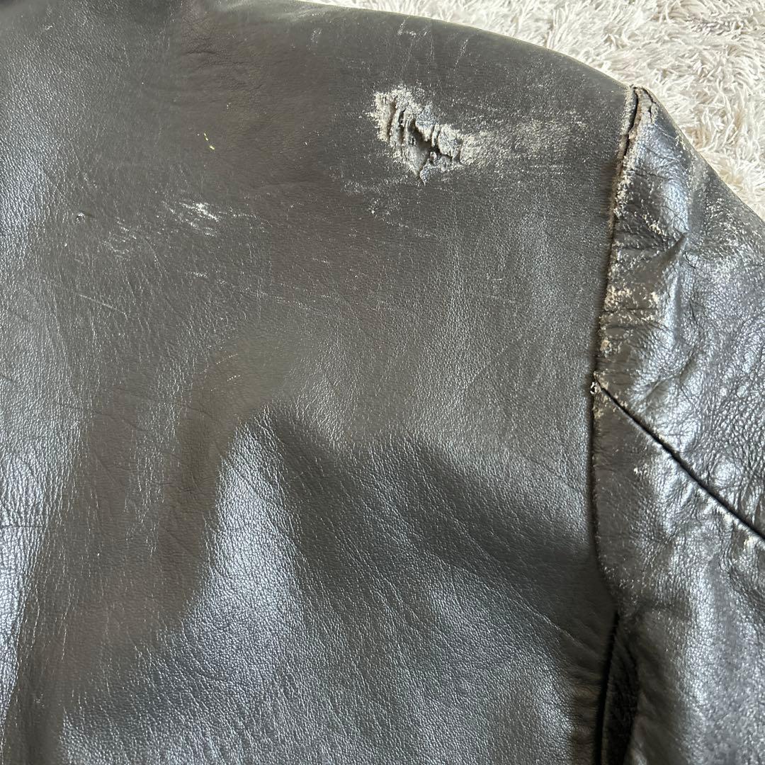 Vintage Finest Qualityレザーテーラードジャケット