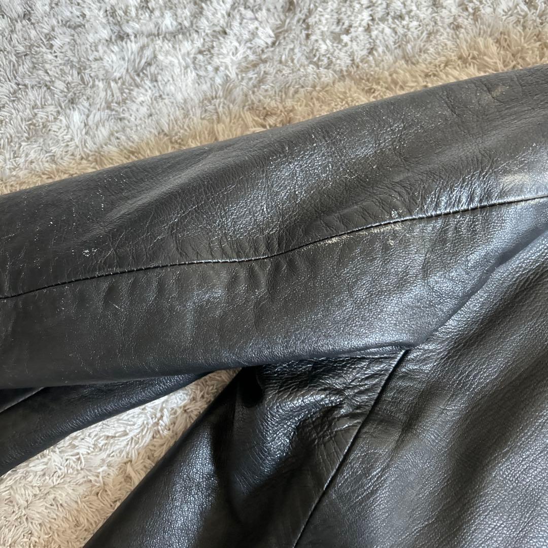 Vintage Finest Qualityレザーテーラードジャケット