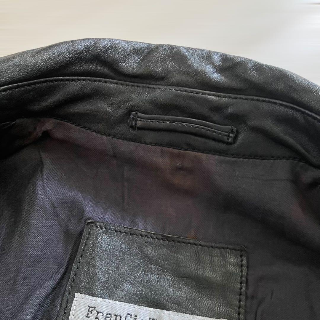 Mr.Children 桜井着 フランシストモークス　本革ライダースジャケット