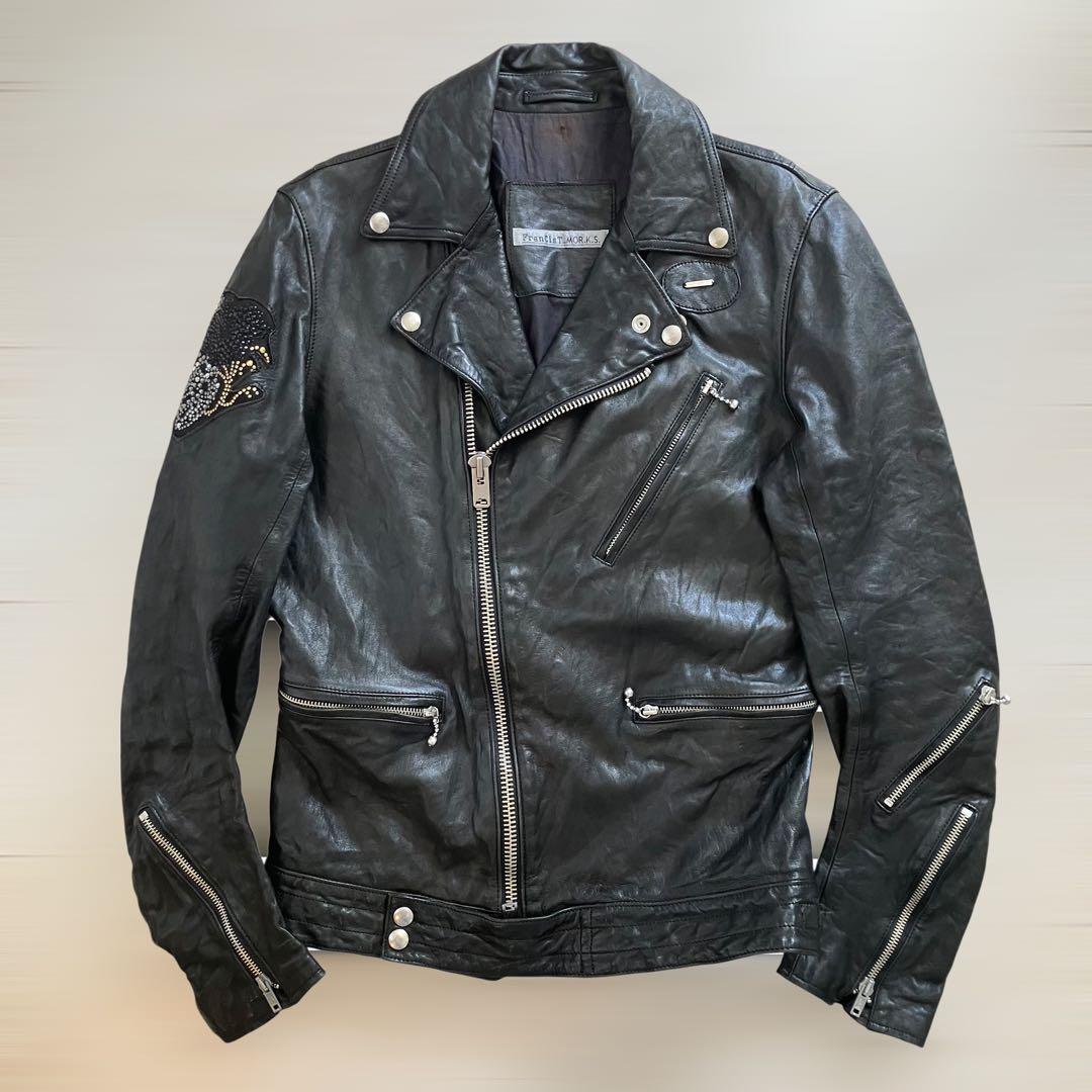 Mr.Children 桜井着 フランシストモークス　本革ライダースジャケット