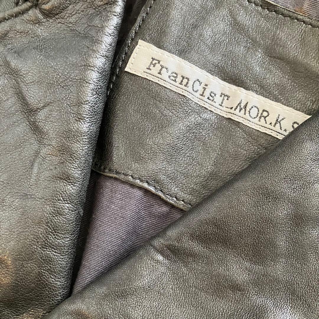 Mr.Children 桜井着 フランシストモークス　本革ライダースジャケット