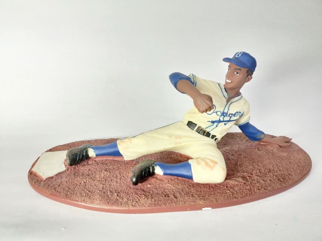 ジャッキー・ロビンソン／レプリカ像(フィギュア) (2005／ドジャース）