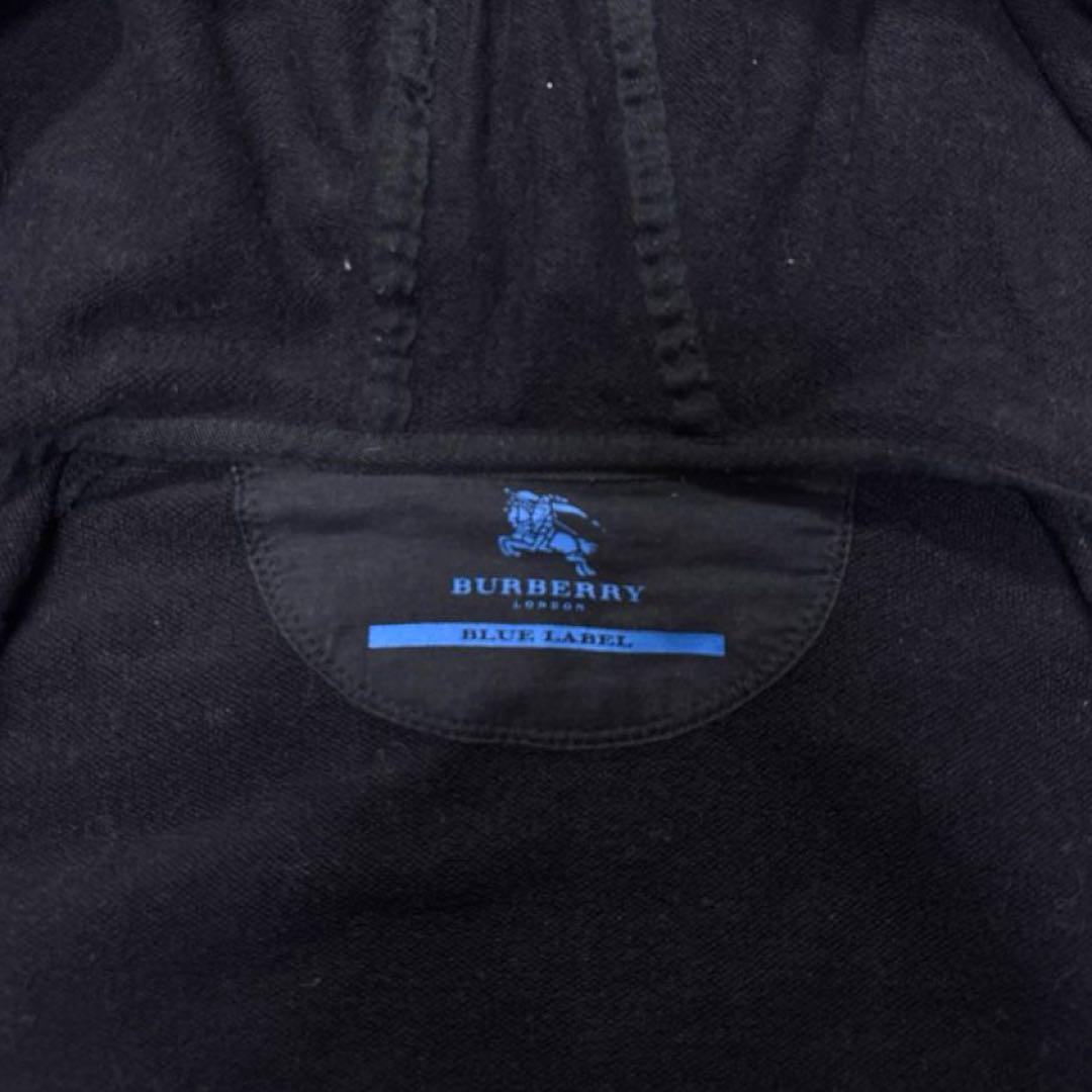 BURBERRY BLUE LABEL ノバチェックパーカー　コットン　M