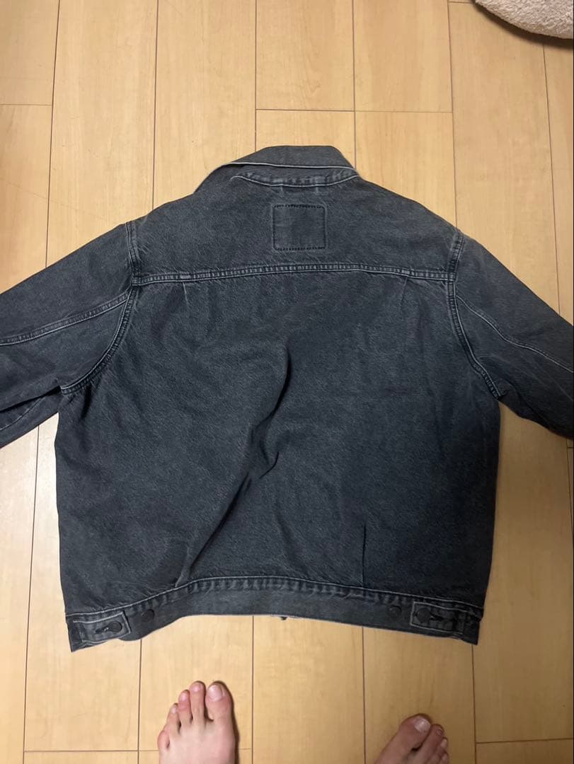 Levi's リラックスフィット デニムジャケット Lサイズ ダークグレー
