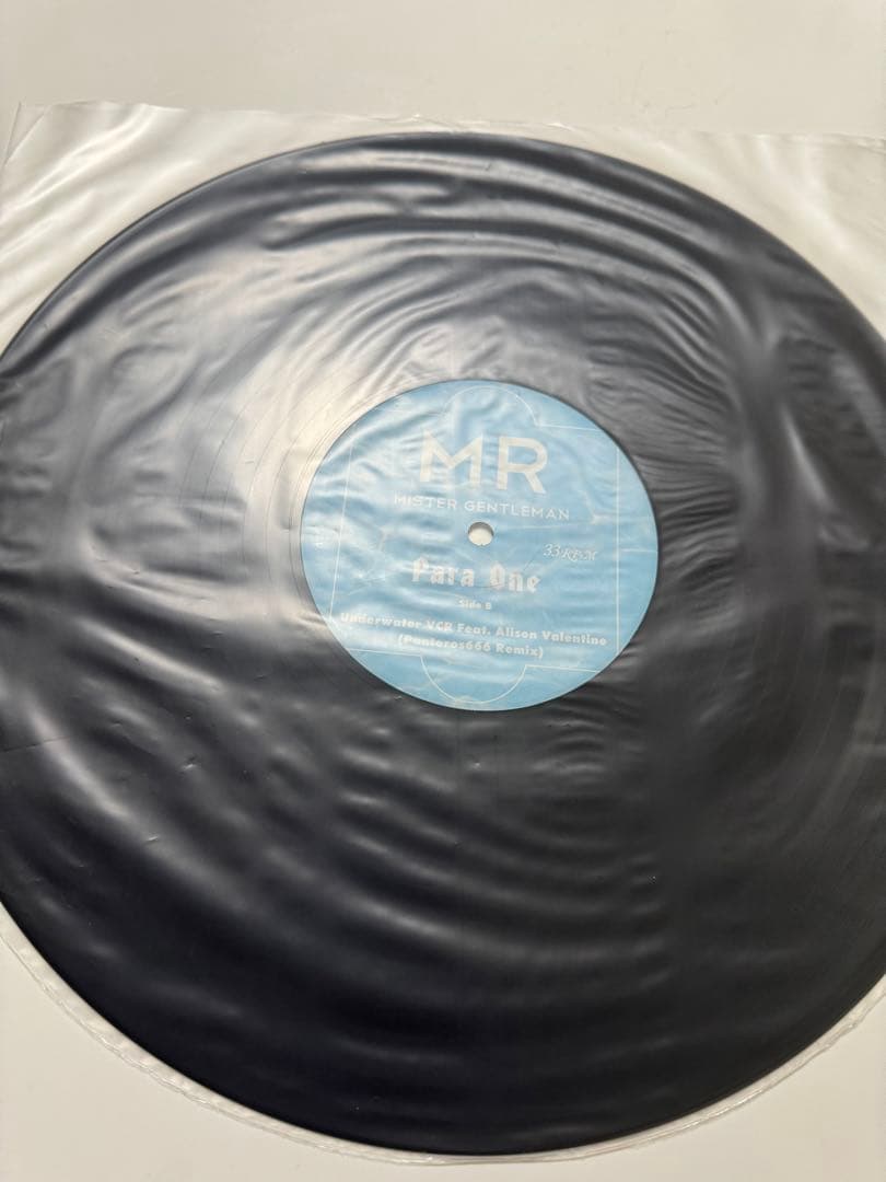 ミスタージェントルマン　レコード　希少　レア　シリアルナンバー　新品　未使用　音